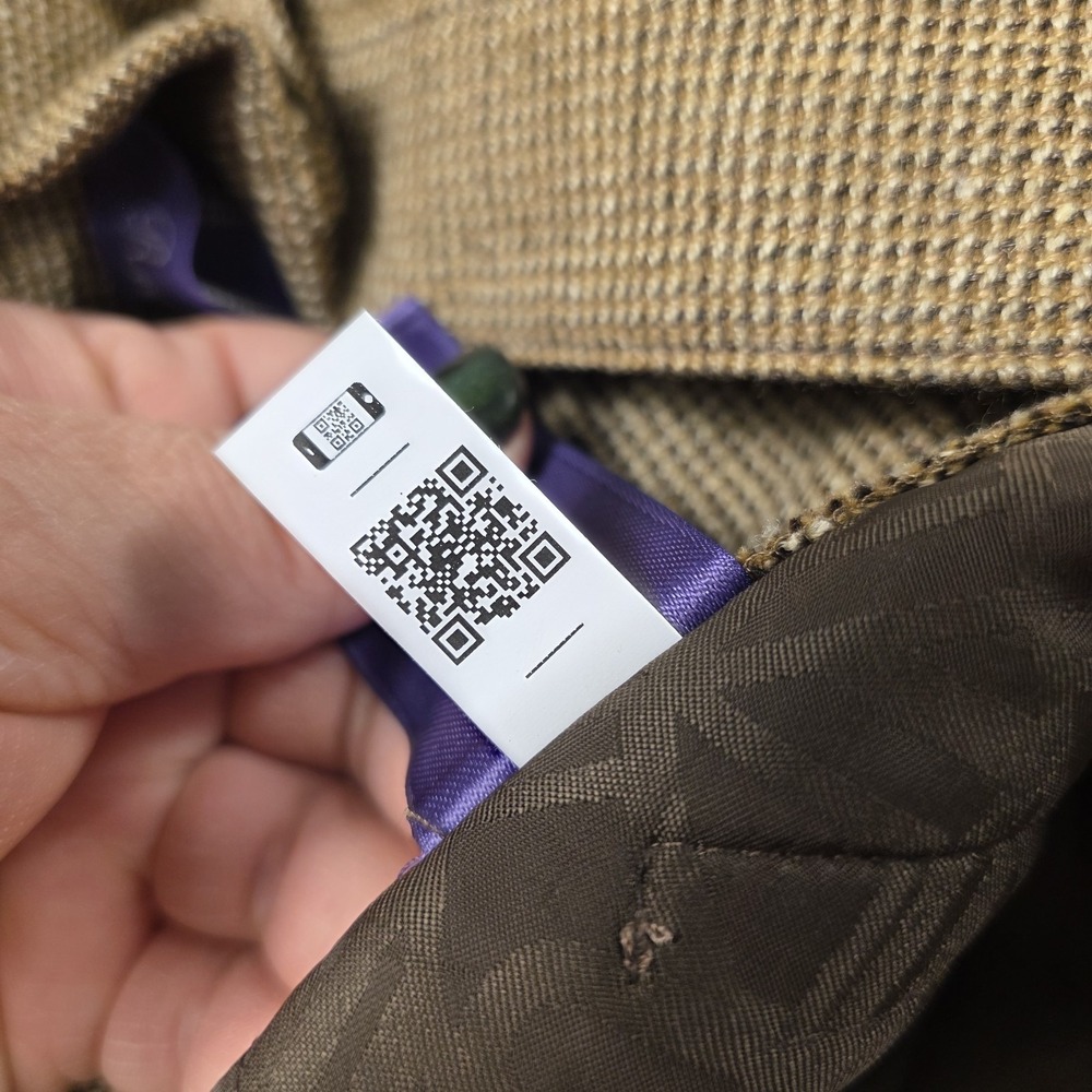 Ralph Lauren Purple‎ Label Owens Tick Weave Jodhpur Pants Womens 10 $1290 - Picture 2 of 12